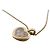NUOVO COLLANA CHOPARD HAPPY DIAMONDS ICONS 79A611-0001 42CM 3 DIAMANTI D'oro - vista 3