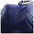 Bolso de hombro mini matelassé de terciopelo de Chanel Azul - vista 6