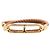 Bracciale in pelle Roulis Double Tour Hermès Marrone