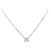 Autre Marque Collana in diamante Canal 4℃ PT850 Argento