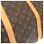 Borsa Boston Louis Vuitton Monogram Keepall Bandoulière 60 Marrone - vista 10