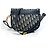 Borsa a Spalla Bobby Pochette Oblique Christian Dior Blu navy - vista 2