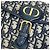 Borsa a Spalla Bobby Pochette Oblique Christian Dior Blu navy - vista 7