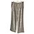 Pantalón Max Mara Beige de Poliéster con Rayas Negras Negro