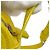 Borsa a spalla in pelle gialla Balenciaga Giallo - vista 9