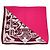 Silk In Foulard in seta Hermès Carré 90 Cadre Etrière Tattoo Rosa - vista 3