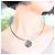 Collana choker con pendente Camelia di Chanel Argento - vista 10