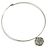 Collana choker con pendente Camelia di Chanel Argento - vista 2