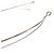 Collana choker con pendente Camelia di Chanel Argento - vista 7