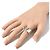 Chanel Vintage Silber Breiter Ring - Ansicht 10