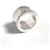 Chanel Vintage Silber Breiter Ring - Ansicht 2