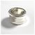 Chanel Vintage Silber Breiter Ring - Ansicht 4
