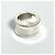 Chanel Vintage Silber Breiter Ring - Ansicht 6