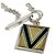 Collana Pendente Uomo Louis Vuitton V Plate - vista 7