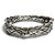 Anello Vintage in Argento Bottega Veneta - vista 4