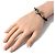 Bracciale in pelle Trenchato da uomo Bottega Veneta - vista 10