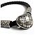 Bracciale in pelle Trenchato da uomo Bottega Veneta - vista 3