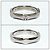 Bulgari Bvlgari Infinito Ehering aus Platin Silber - Ansicht 2