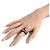 Anillo cuadrado de madera y metal para hombres Louis Vuitton - vista 9
