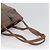 Borsa Tote LOEWE in pelle marrone oro Auth bs28741 D'oro - vista 7