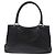 Borsa Tote in pelle nera e argento GUCCI 113015 Auth 138122 Nero - vista 2