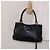 Borsa Tote in pelle nera e argento GUCCI 113015 Auth 138122 Nero - vista 22