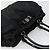Borsa a mano Vala in nylon nero e argento di Salvatore Ferragamo Auth 139278 - vista 6