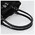 Borsa a mano Vala in nylon nero e argento di Salvatore Ferragamo Auth 139278 - vista 7