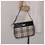 Burberry Nova Check Schultertasche Canvas Beige Silber Auth 138176 - Ansicht 20