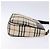 Burberry Nova Check Schultertasche Canvas Beige Silber Auth 138176 - Ansicht 3