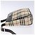 Burberry Nova Check Schultertasche Canvas Beige Silber Auth 138176 - Ansicht 4