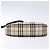 Burberry Nova Check Schultertasche Canvas Beige Silber Auth 138176 - Ansicht 5
