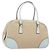 PRADA Handtasche aus Canvas Beige Silber Authentisch yk19198