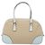 PRADA Handtasche aus Canvas Beige Silber Authentisch yk19198 - Ansicht 13