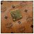 Borsa Clutch MCM Logogram Vicetos in Pelle PVC Marrone Oro Auth bs28761 D'oro - vista 12
