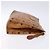 Borsa Clutch MCM Logogram Vicetos in Pelle PVC Marrone Oro Auth bs28761 D'oro - vista 3