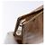Borsa Clutch MCM Logogram Vicetos in Pelle PVC Marrone Oro Auth bs28761 D'oro - vista 9