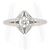 Autre Marque Forevermark PT900 Diamantring Silber