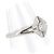 Autre Marque Forevermark PT900 Diamantring Silber - Ansicht 3