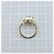 Autre Marque Pola Smaragd-Diamant Au750 Ring Golden - Ansicht 4
