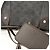 Borsa 2 in 1 Mahina Hinapm M54350 di Louis Vuitton Nero Marrone scuro - vista 6