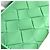 Cartera Tri-fold Tiny Intrecciato Bottega Veneta Verde - vista 3