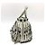 Borsa a mano con frange Prada B2466S Bianco - vista 5