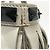 Borsa a mano con frange Prada B2466S Bianco - vista 8