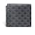 Céline Celine Triomphe braune Leder-Bifold-Geldbörse Dunkelbraun  - Ansicht 2
