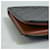 Céline Celine Triomphe braune Leder-Bifold-Geldbörse Dunkelbraun  - Ansicht 5