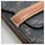 Céline Celine Triomphe braune Leder-Bifold-Geldbörse Dunkelbraun  - Ansicht 9