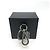 Portachiavi Mini Box Charm Logo Fendi 7AR894 Nero - vista 2
