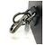 Portachiavi Mini Box Charm Logo Fendi 7AR894 Nero - vista 6