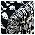Yves Saint Laurent Skull Print Canvas Backpack - view 6
